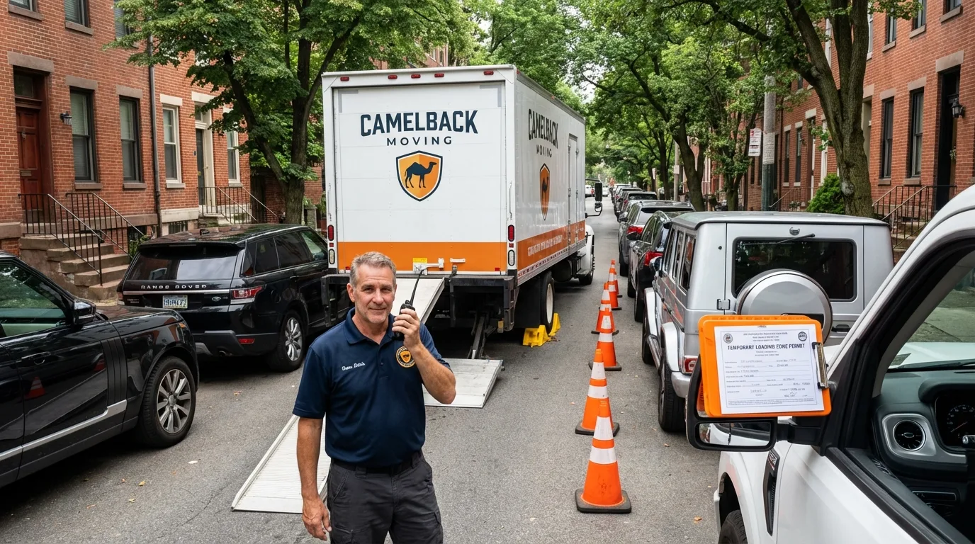 City street loading permit setup in Livermore Falls, ME
